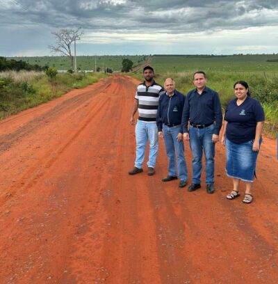 Imagem da notícia Paraíso das Águas inicia recuperação de estrada na região da Selena e reforça apoio ao produtor rural